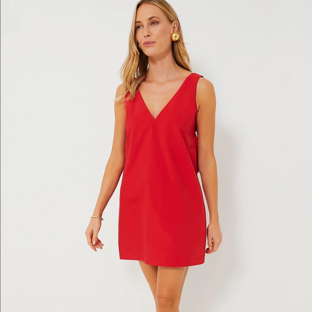 NEW Red Bow Bella Mini Dress
